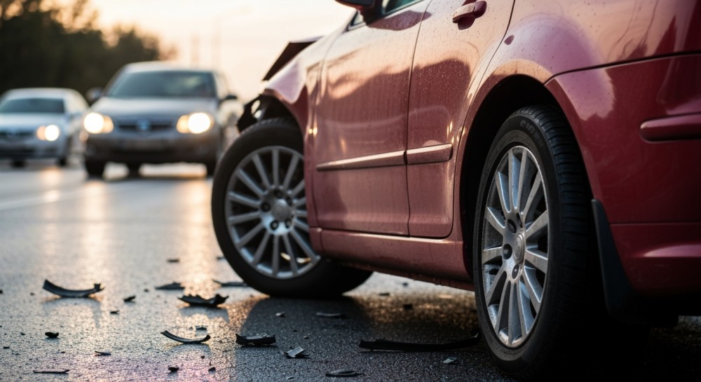 Kolizja w Puławach: Kierowca BMW nie ustąpił pierwszeństwa