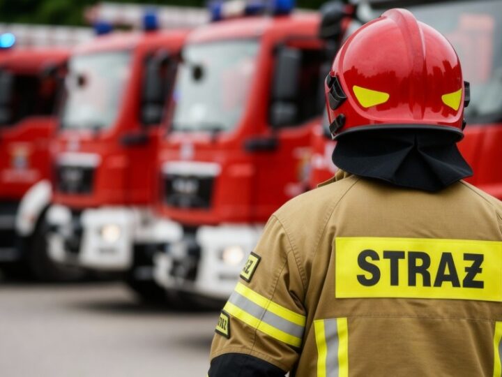 Walka z zalaniem: OSP Nałęczów wypompowuje wodę w Piotrowicach i Bochotnicy