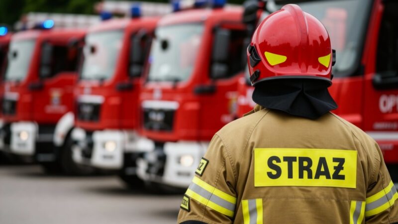 OSP Kurów z nowym sprzętem dzięki Ania Holding