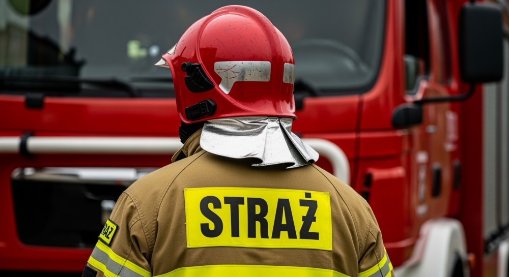 Strażacy w Nałęczowie w akcji: usuwanie powalonych drzew