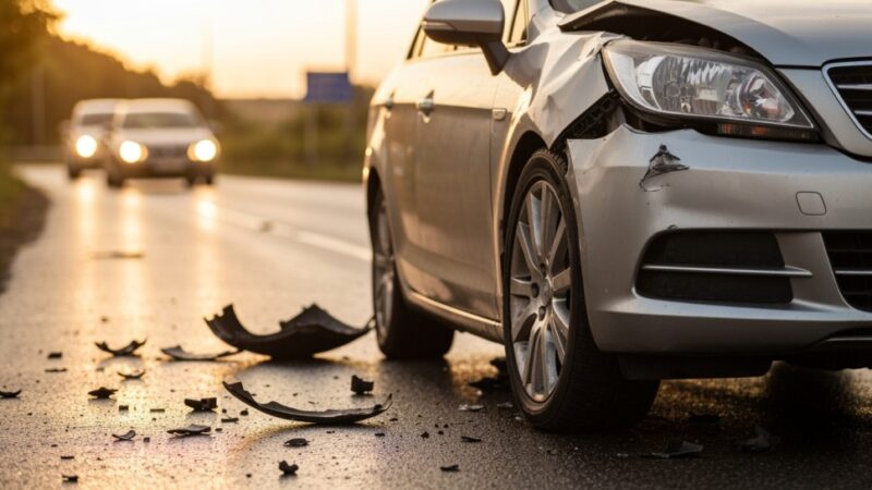 Wypadek w Janowcu: sześć osób rannych w zderzeniu dwóch samochodów