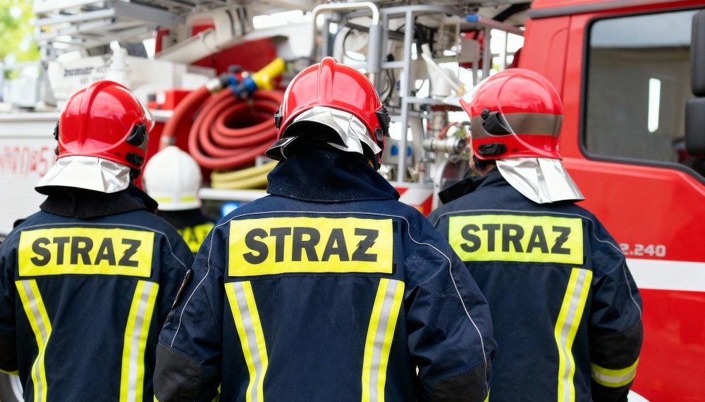 Niebezpieczne drzewa w Nałęczowie: Strażacy w akcji