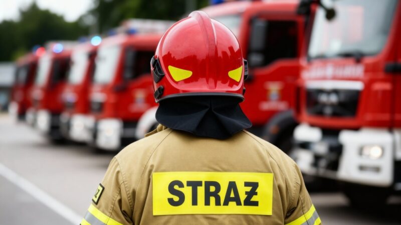 Młodzieżowi strażacy z Puław w akcji!