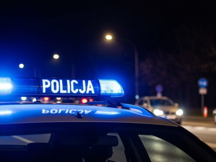 Mandat za niebezpieczne wyprzedzanie na podwójnej linii dla kierowcy Mercedesa
