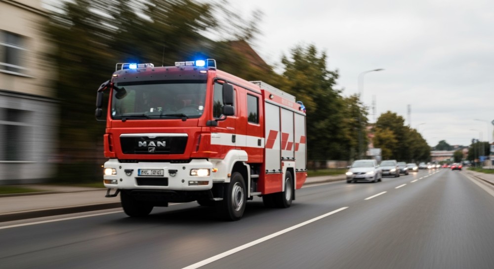 Pożar autobusu w Puławach: Ulica Piaskowa znów przejezdna