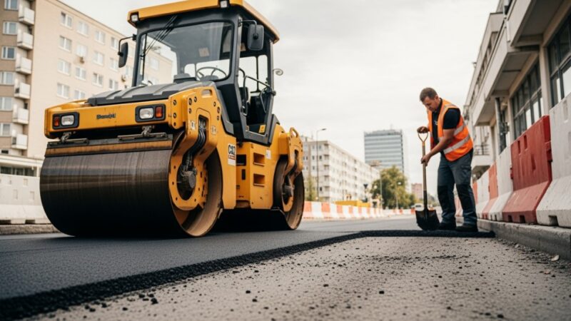 Rewitalizacja ul. Spokojnej w Końskowoli: Nowa nawierzchnia i większe bezpieczeństwo