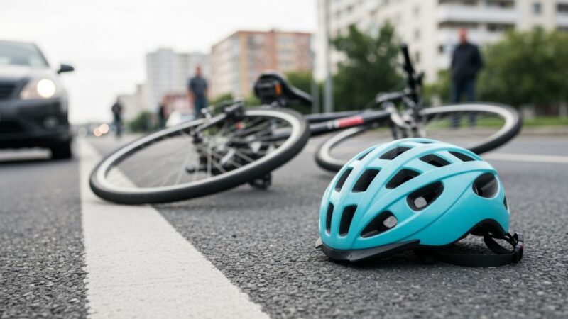 14-latek ciężko ranny na rowerze w Puławach: brak kasku kluczowym czynnikiem