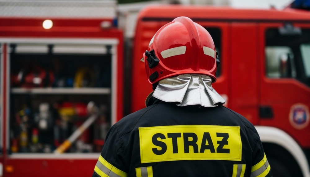 Strażacy w Wąwolnicy: Pożary, kolizje i interwencje w terenie