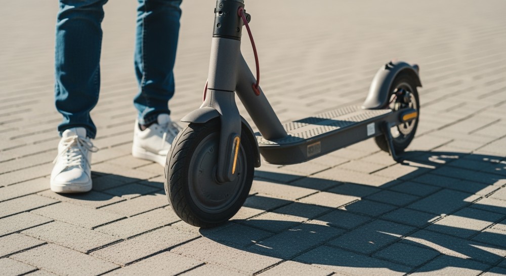 Hulajnoga elektryczna potrąciła 4-latka na deptaku w Puławach