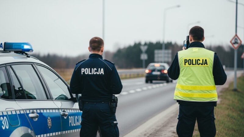 Obywatelska interwencja ratuje życie: pijana kierująca zatrzymana w Puławach