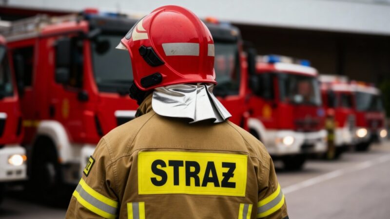 Wąwolnica: Trening Reagowania z Ochotniczą Strażą Pożarną dla Mieszkańców