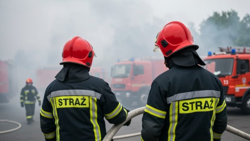 71-latek aresztowany za podpalenia w Nałęczowie