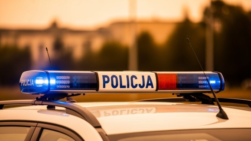Policjanci z Kurowa wyróżnieni za wsparcie w kryzysowej sytuacji na drodze
