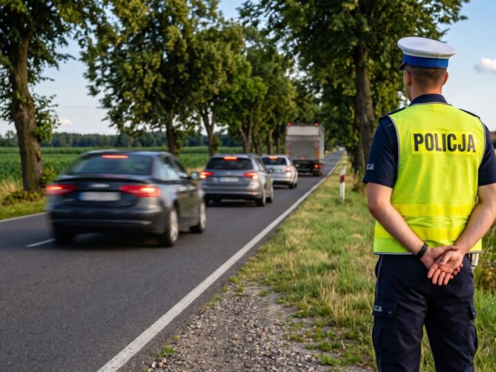 216 km/h na S17. Kierowca BMW dostał 2500 zł mandatu i 15 punktów karnych