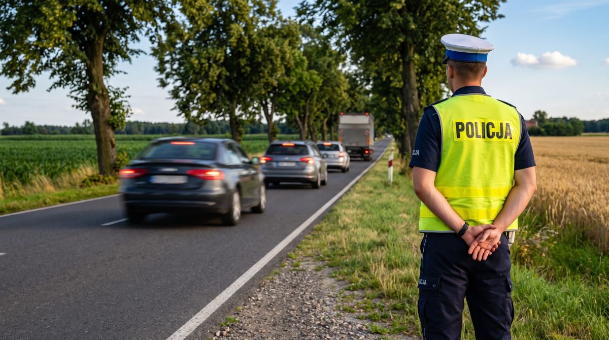 216 km/h na S17. Kierowca BMW dostał 2500 zł mandatu i 15 punktów karnych
