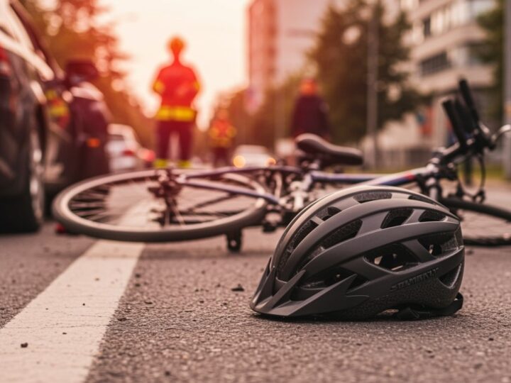 Pijany kierowca Volkswagena potrącił rowerzystę i uciekł z miejsca zdarzenia