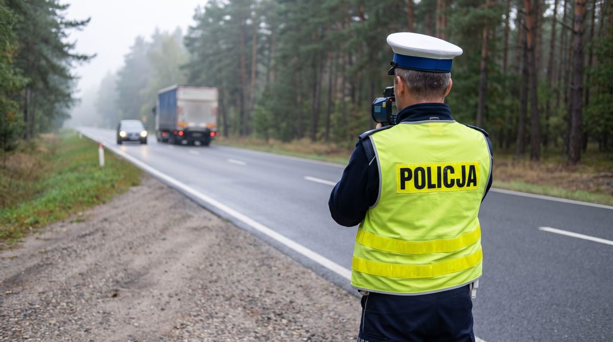 Kolizja na S17: Nietrzeźwy kierowca Mercedesa najechał na ciężarówkę